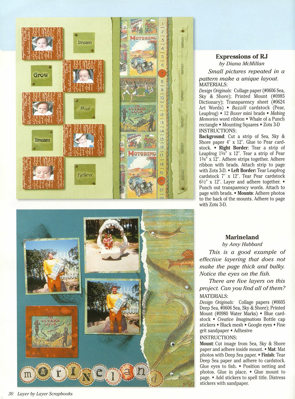 Layer by Layer Scrapbooks