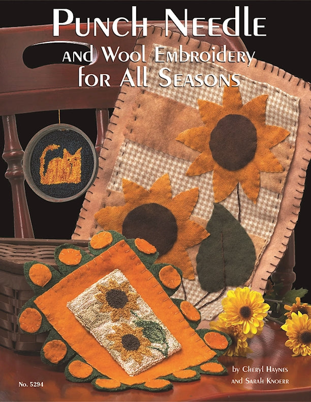 Punch Needle and Wool Embroidery for All Seasons