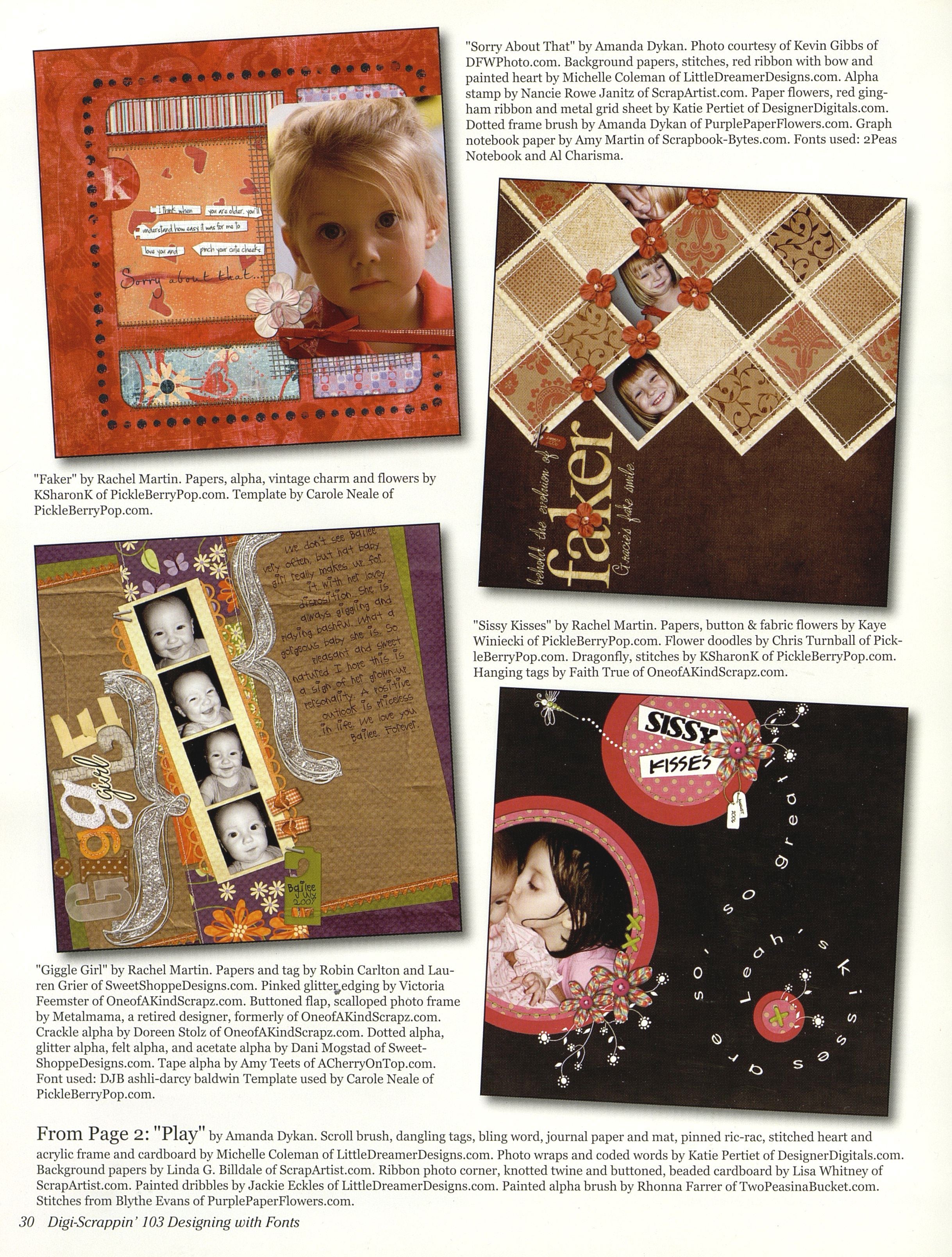 Digi-Scrappin' 103: Designing with Fonts CD