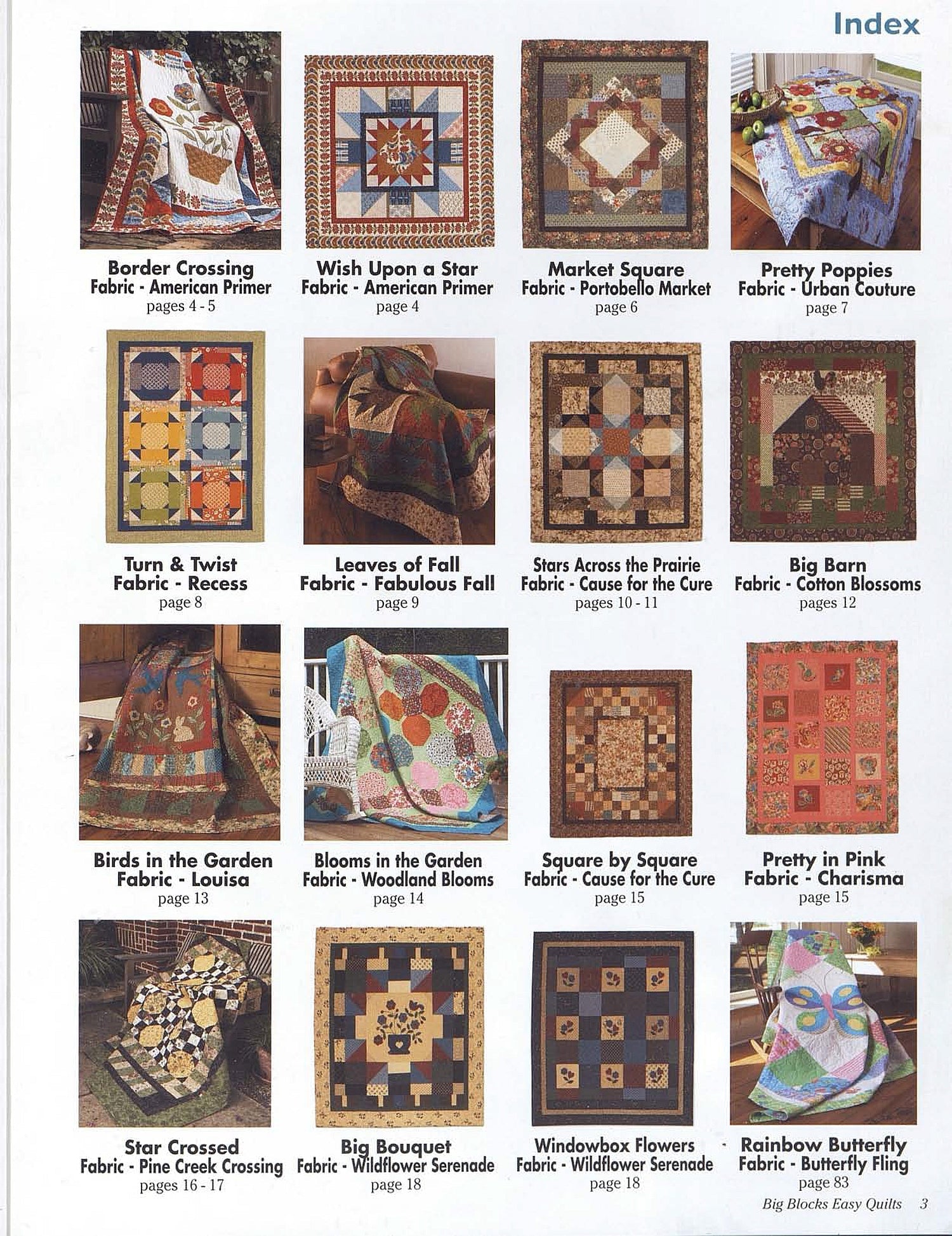 Big Blocks Easy Quilts