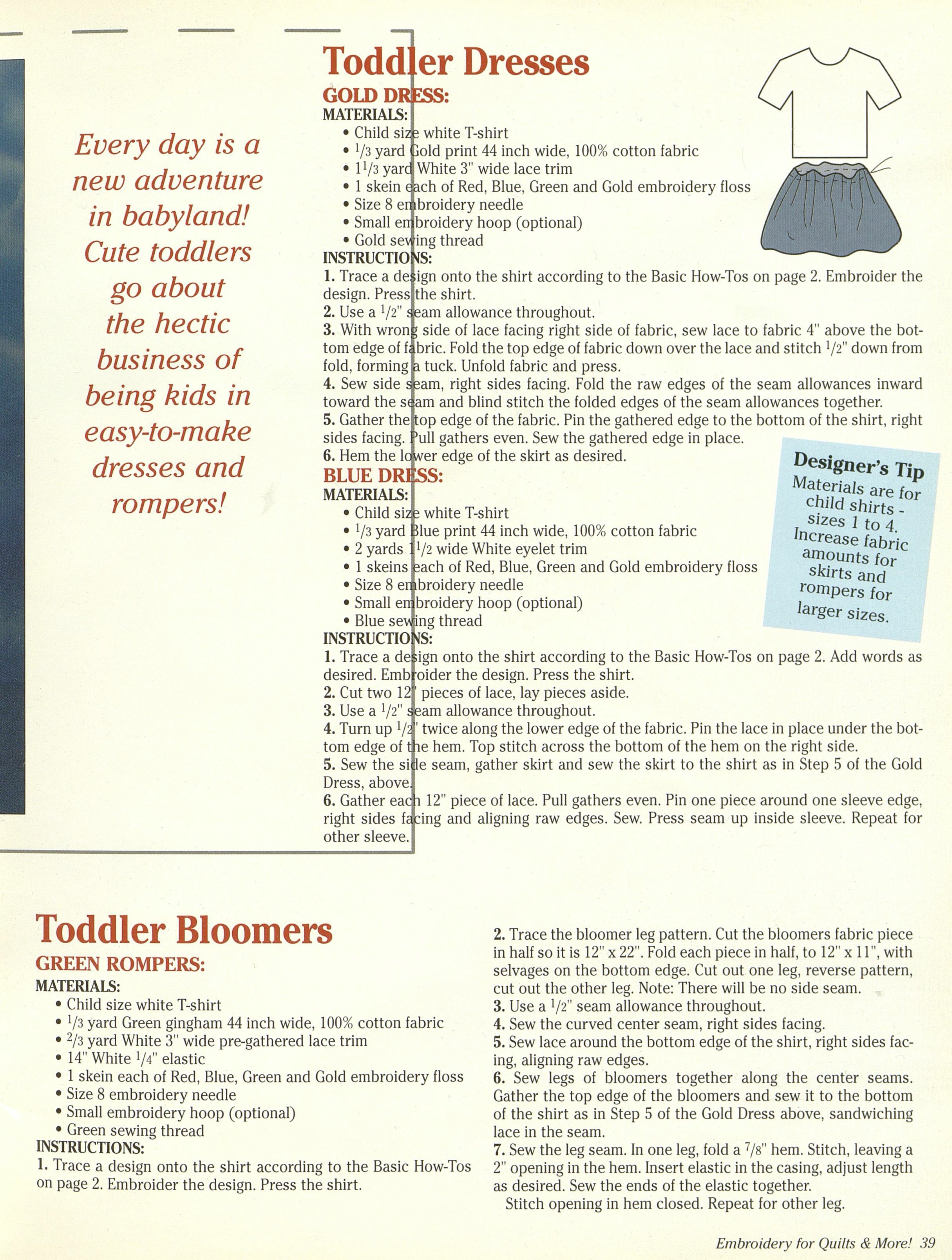 Embroidery for Quilts & More