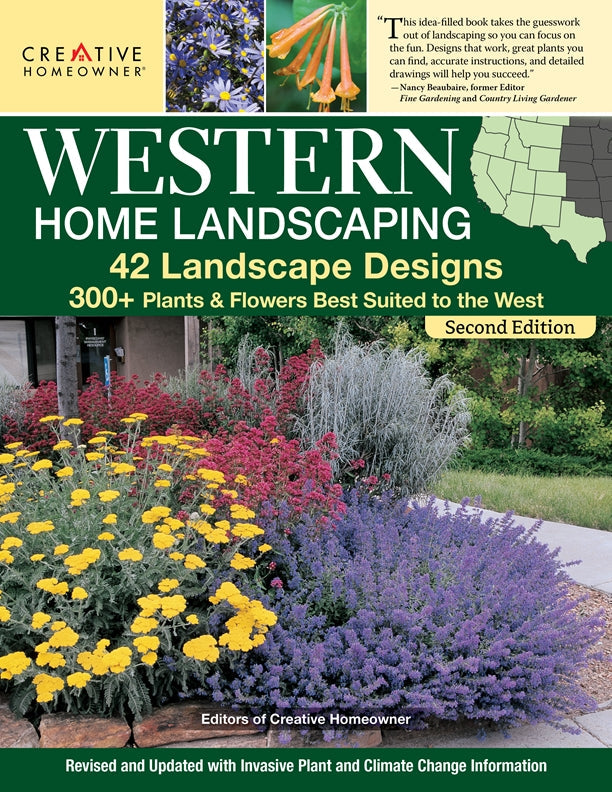 Cover of Western Home Landscaping, Second Edition – Paperback / softback, ISBN 9781580115940