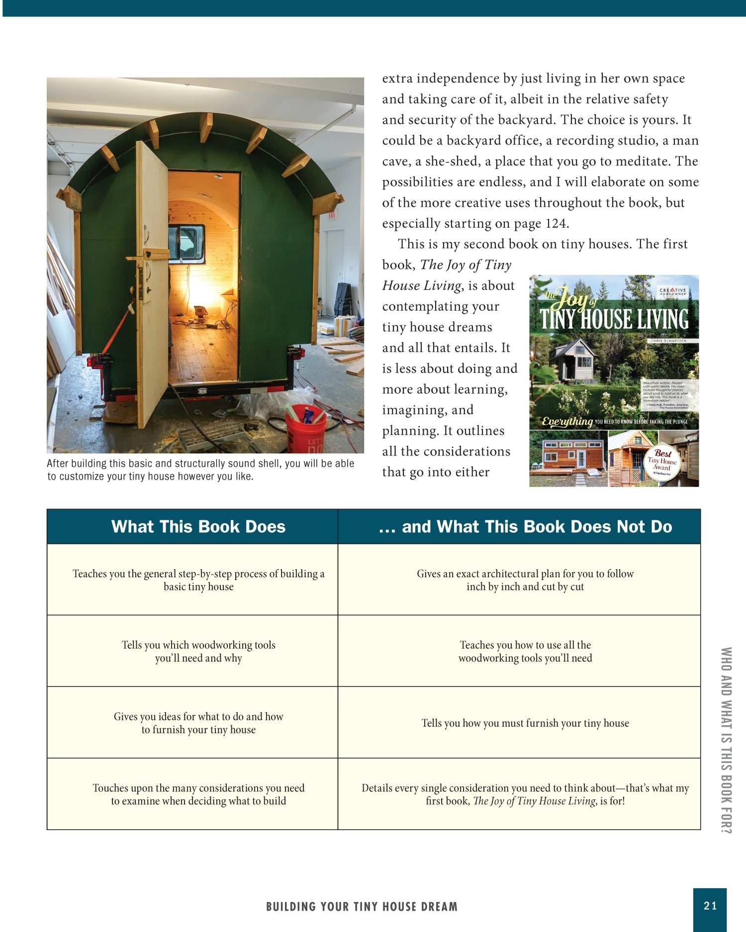 Building Your Tiny House Dream