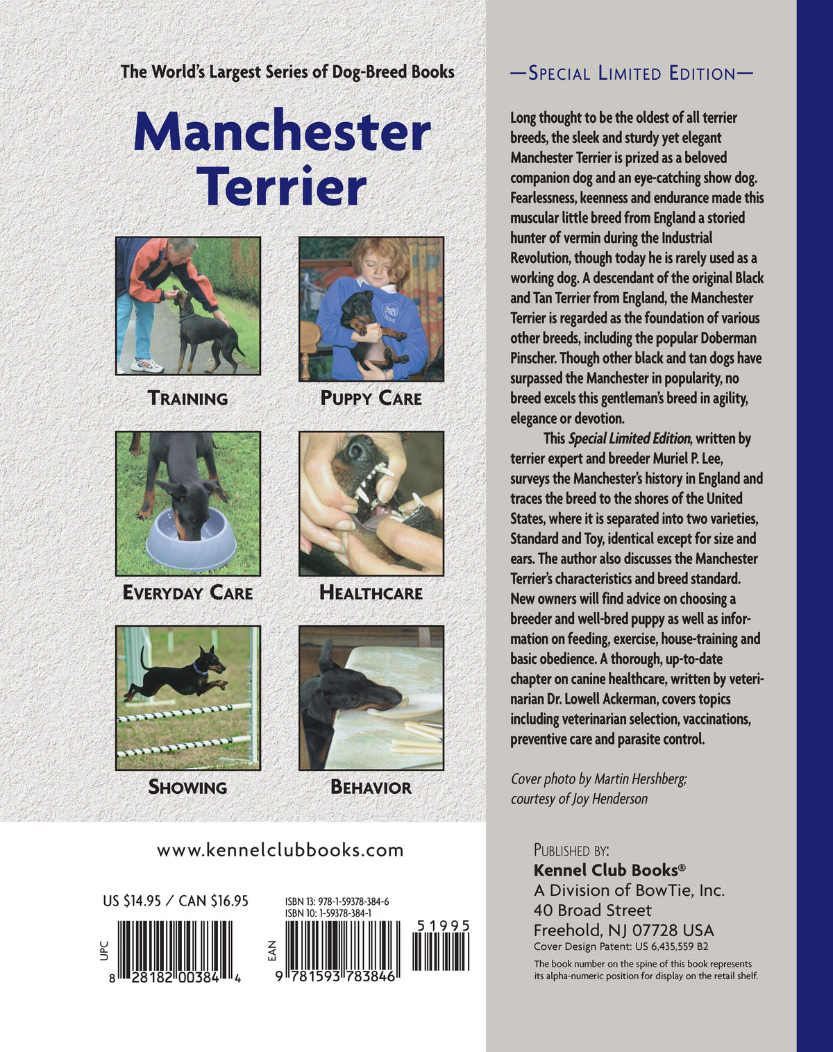 Inside Manchester Terrier – Hardback, ISBN 9781593783846