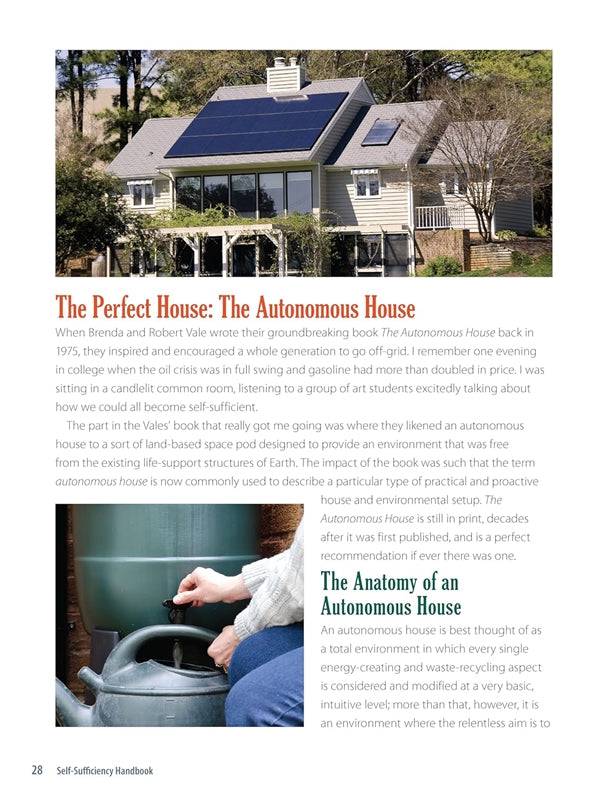 Inside Self-Sufficiency Handbook – Paperback / softback, ISBN 9781620082348