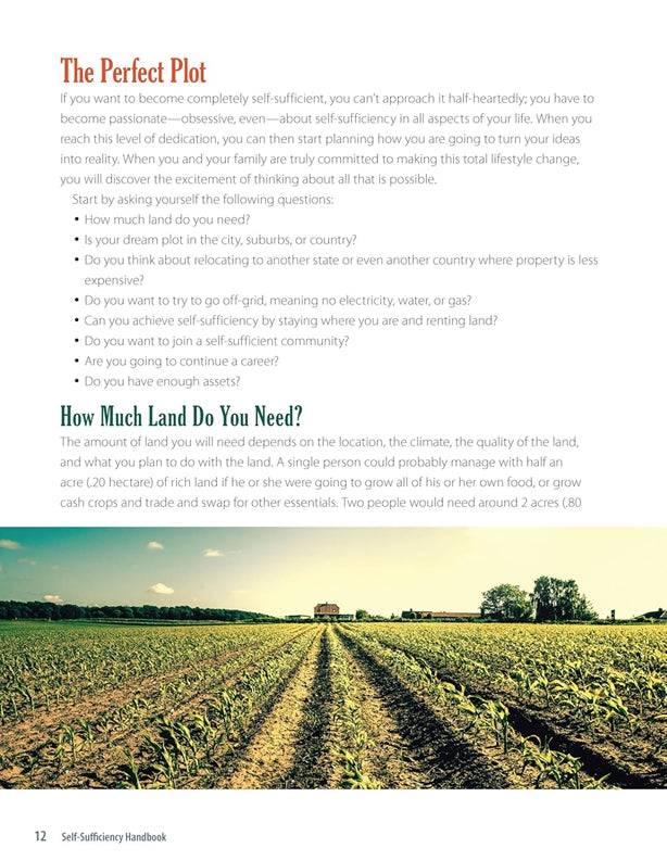 Inside Self-Sufficiency Handbook – Paperback / softback, ISBN 9781620082348