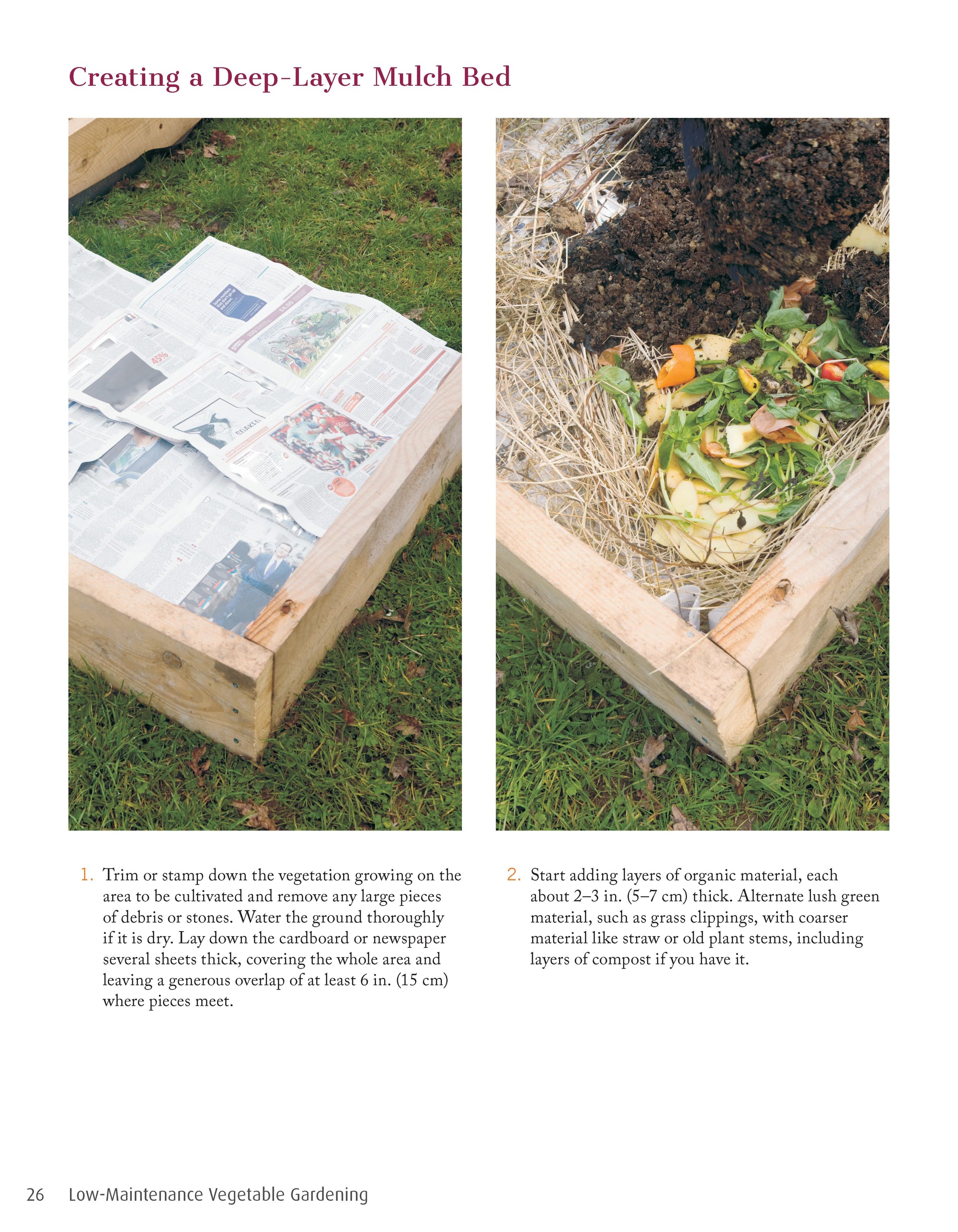Low-Maintenance Vegetable Gardening