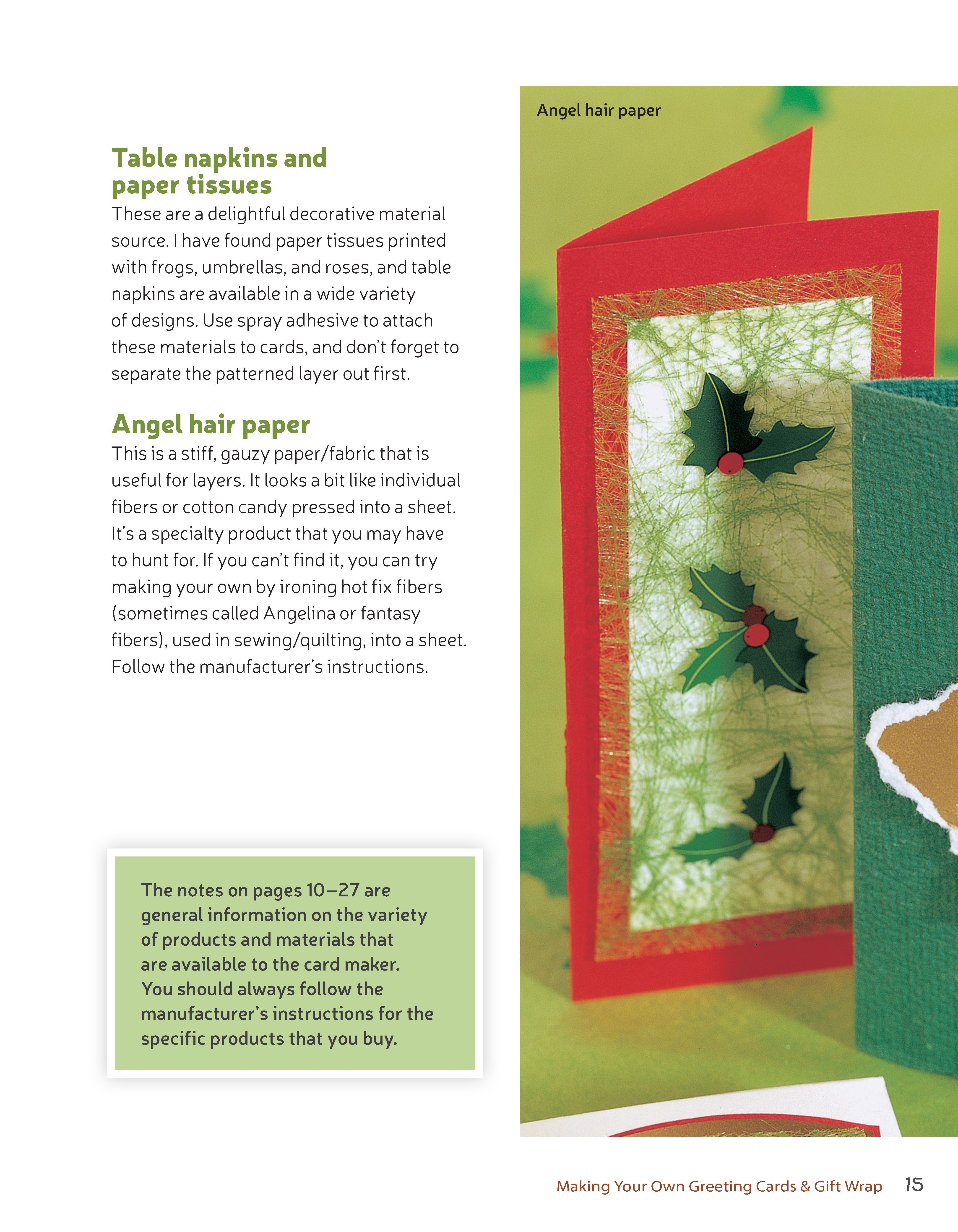 Making Your Own Greeting Cards & Gift Wrap