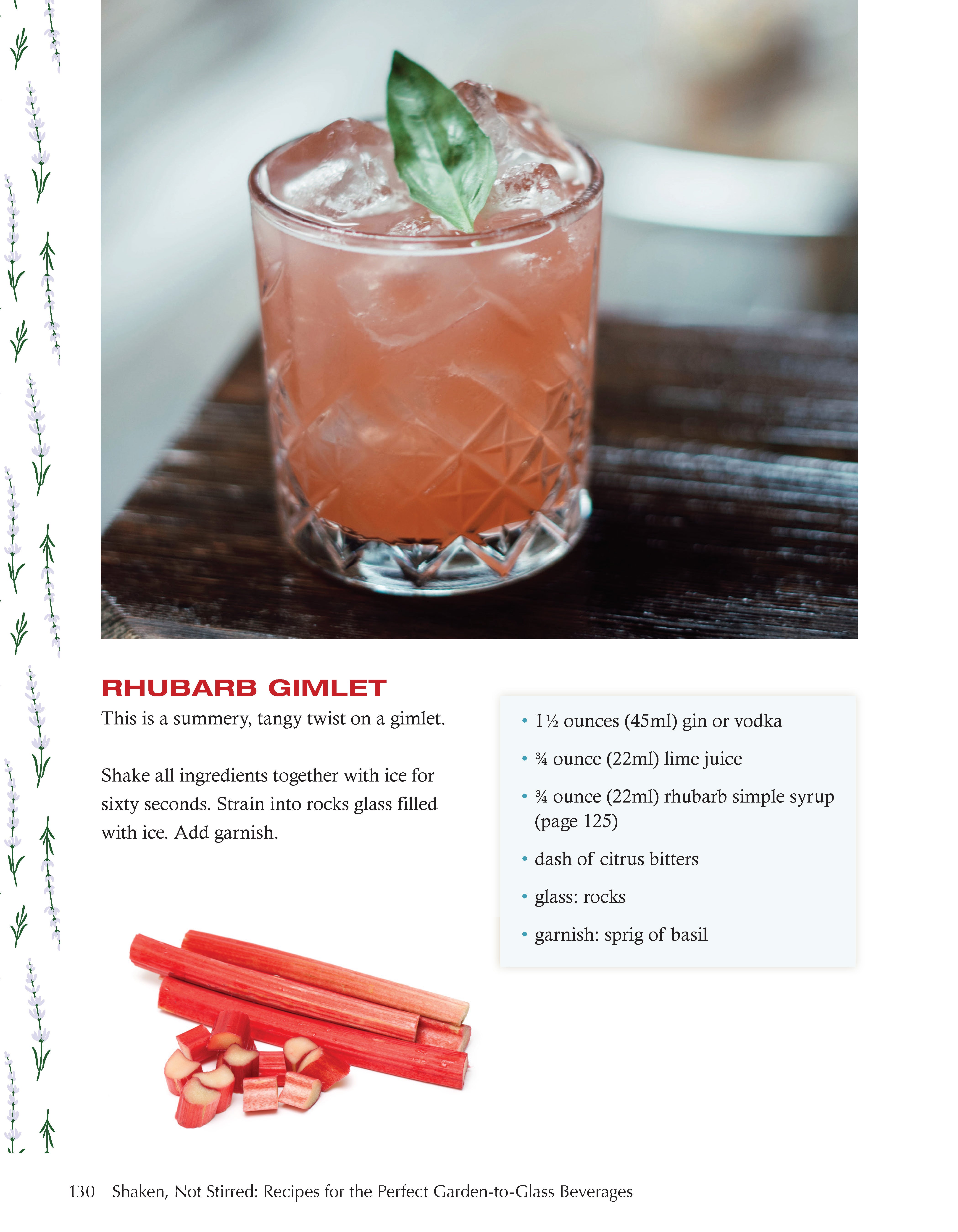 Growing Your Own Cocktails, Mocktails, Teas & Infusions