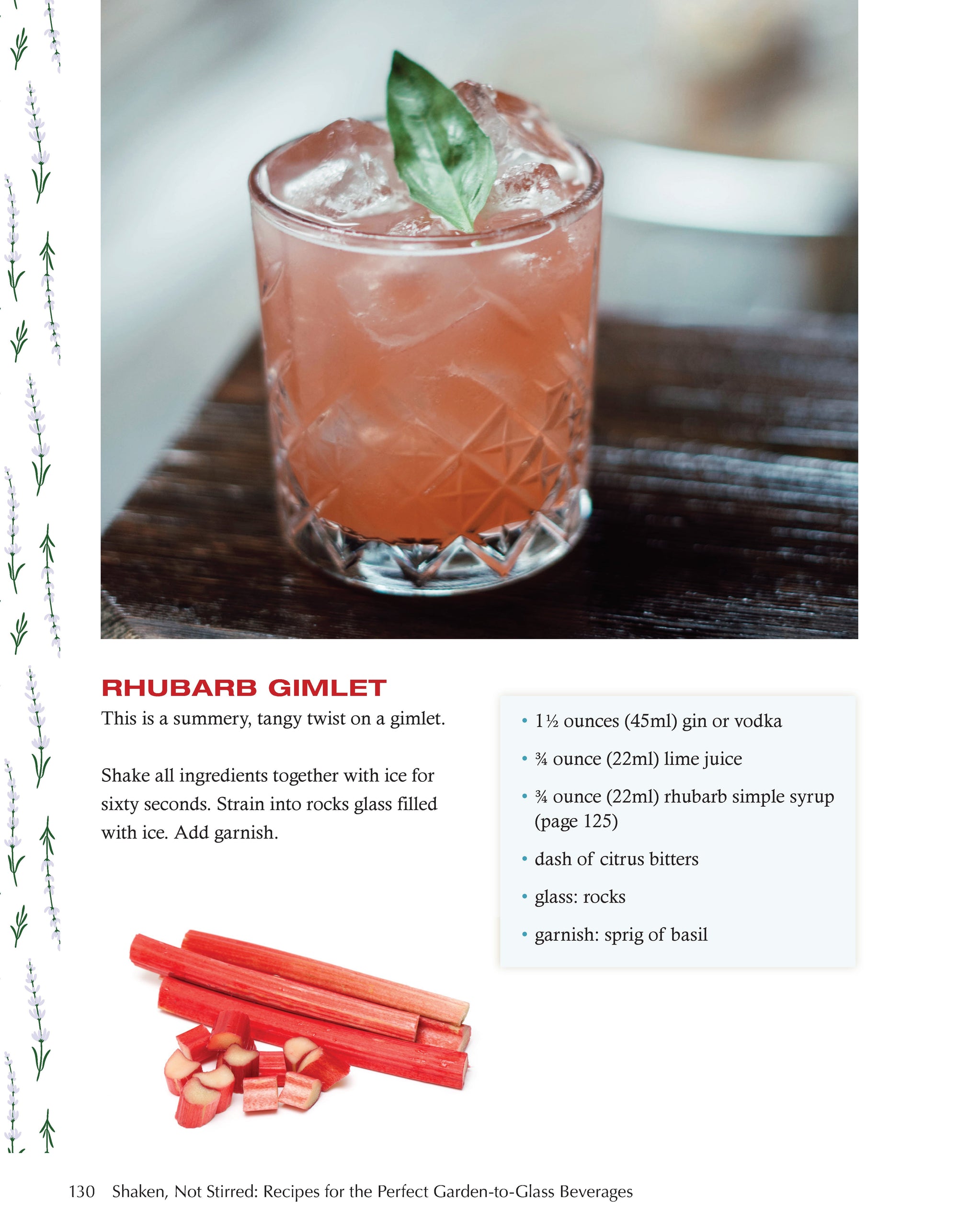 Growing Your Own Cocktails, Mocktails, Teas & Infusions