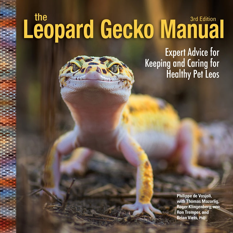Cover of Leopard Gecko Manual, 3rd Edition – Paperback / softback, ISBN 9781620084335