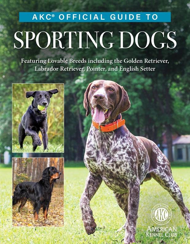 Cover of AKC Official Guide to Sporting Dogs – Hardback, ISBN 9781621872450