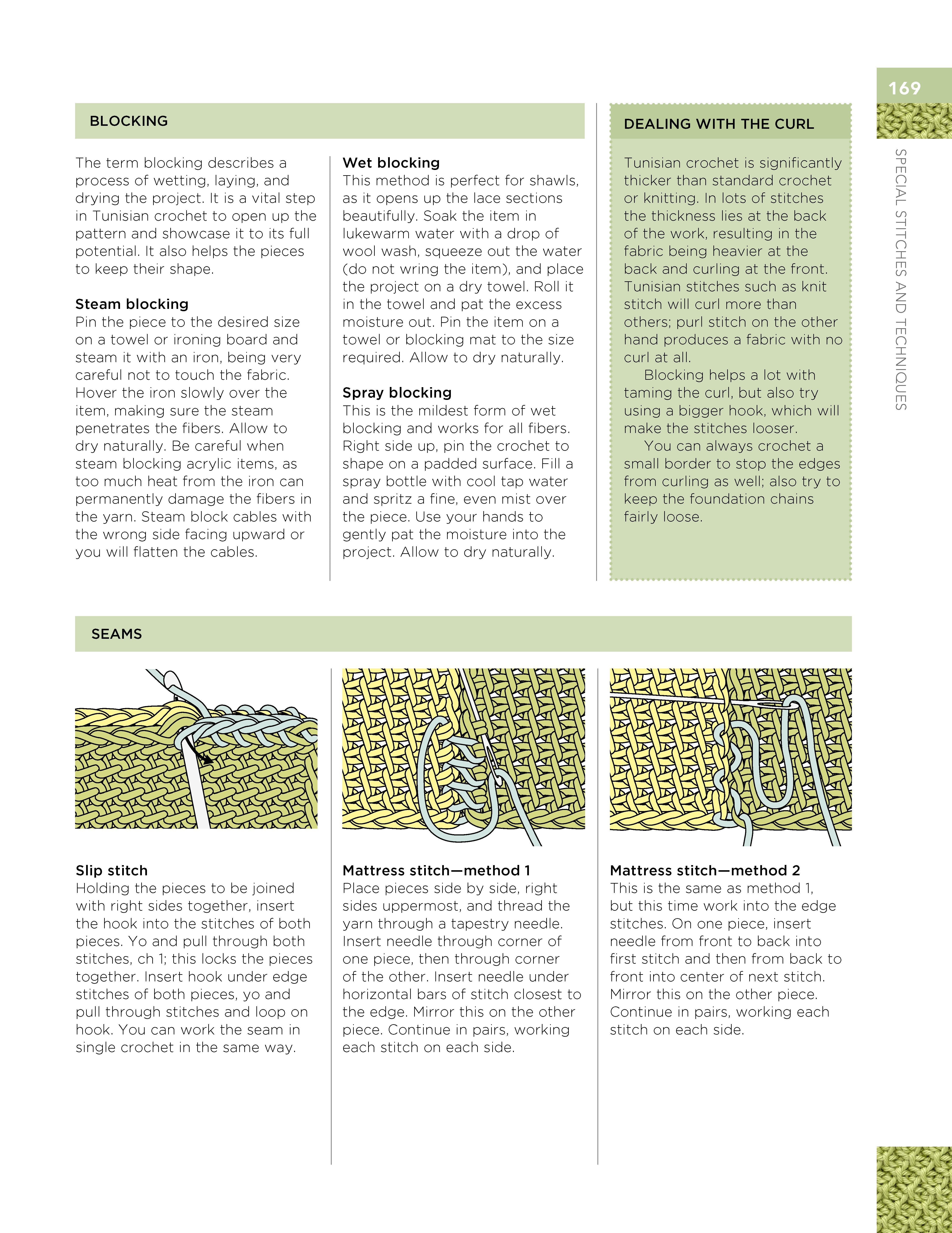 Tunisian Crochet Stitch Dictionary