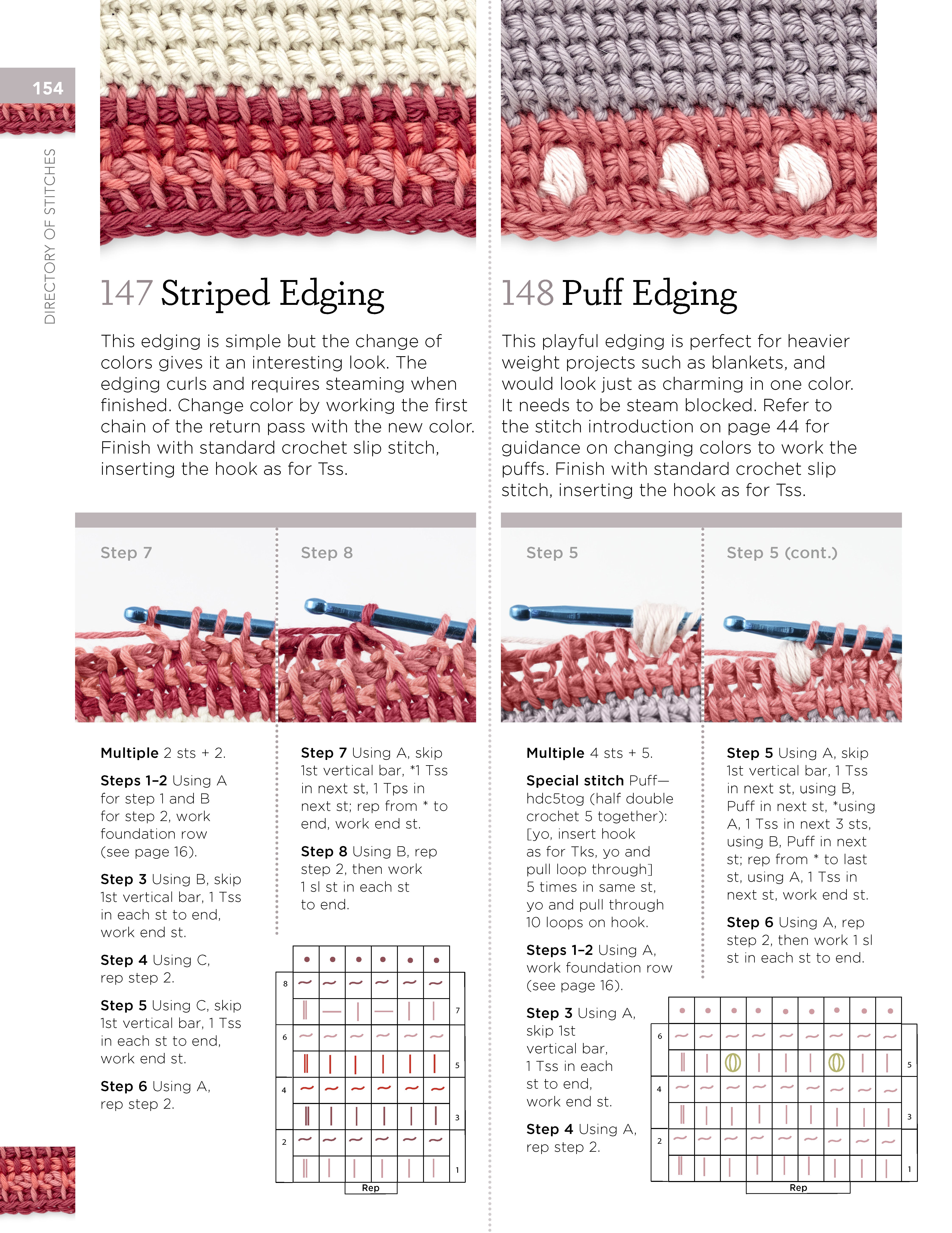 Tunisian Crochet Stitch Dictionary