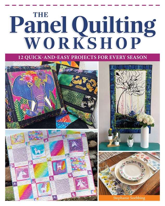 Cover of The Panel Quilting Workshop – Paperback / softback, ISBN 9781639811045