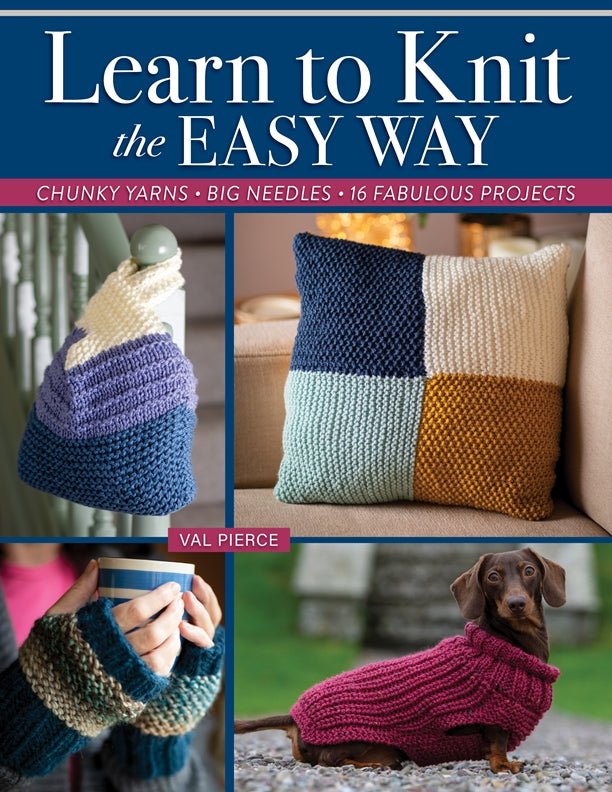 Cover of Learn to Knit the Easy Way – Paperback / softback, ISBN 9781639811113