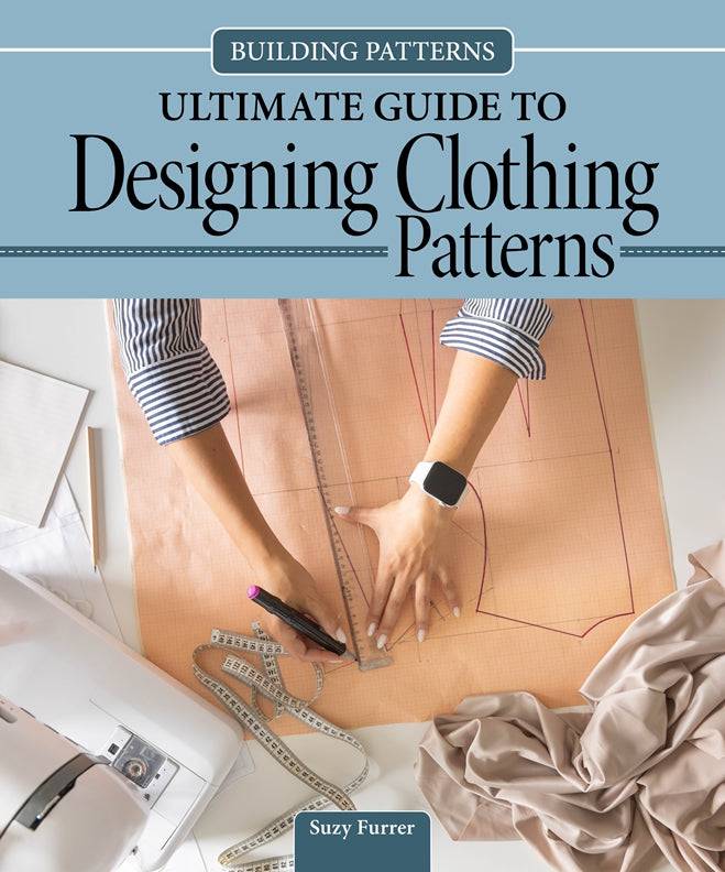 Cover of Building Patterns: Ultimate Guide to Designing Clothing Patterns – Hardback, ISBN 9781639811427