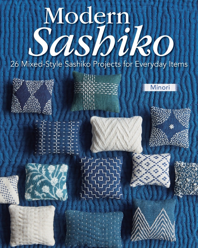 Cover of Modern Sashiko – Paperback / softback, ISBN 9781639811588
