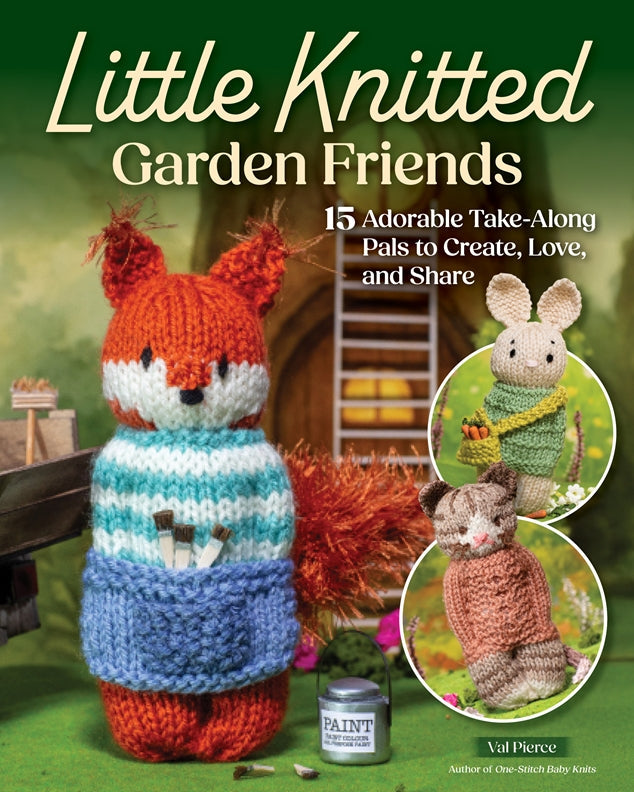 Cover of Little Knitted Garden Friends – Paperback / softback, ISBN 9781639811670