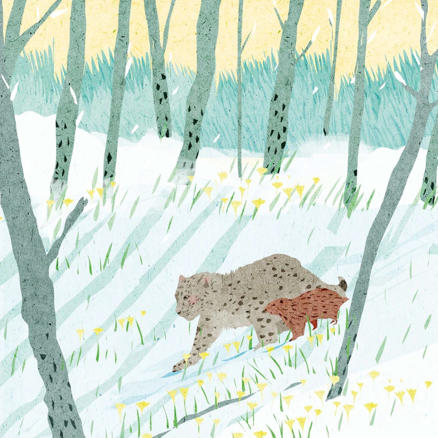 Snowy
