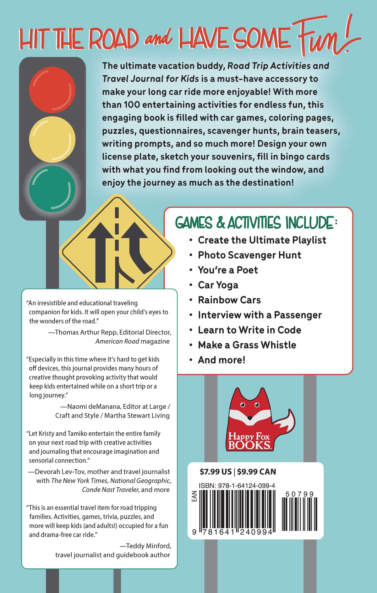 Road Trip Activities and Travel Journal for Kids