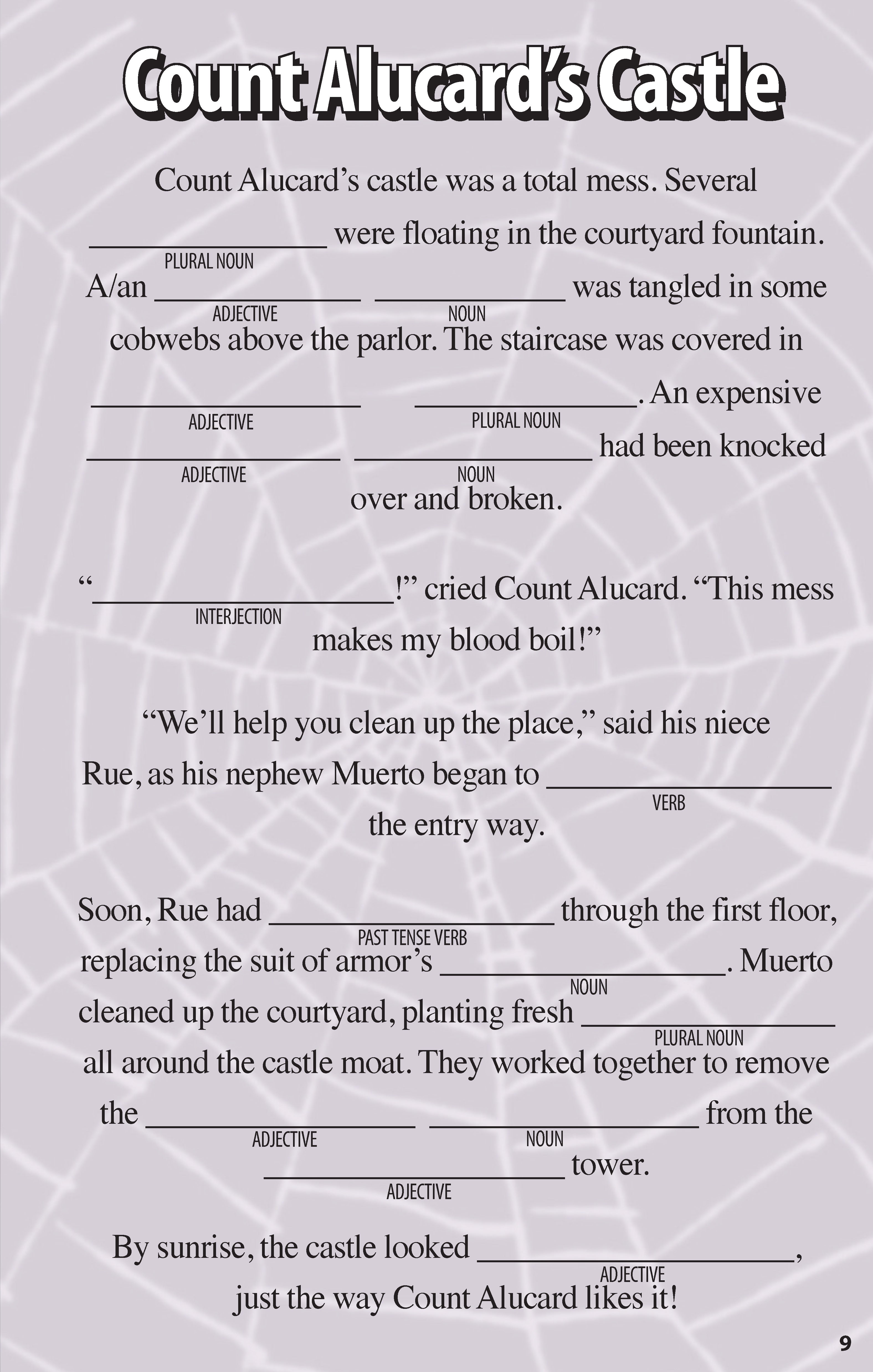 Awesome Funny Fill-Ins for Kids