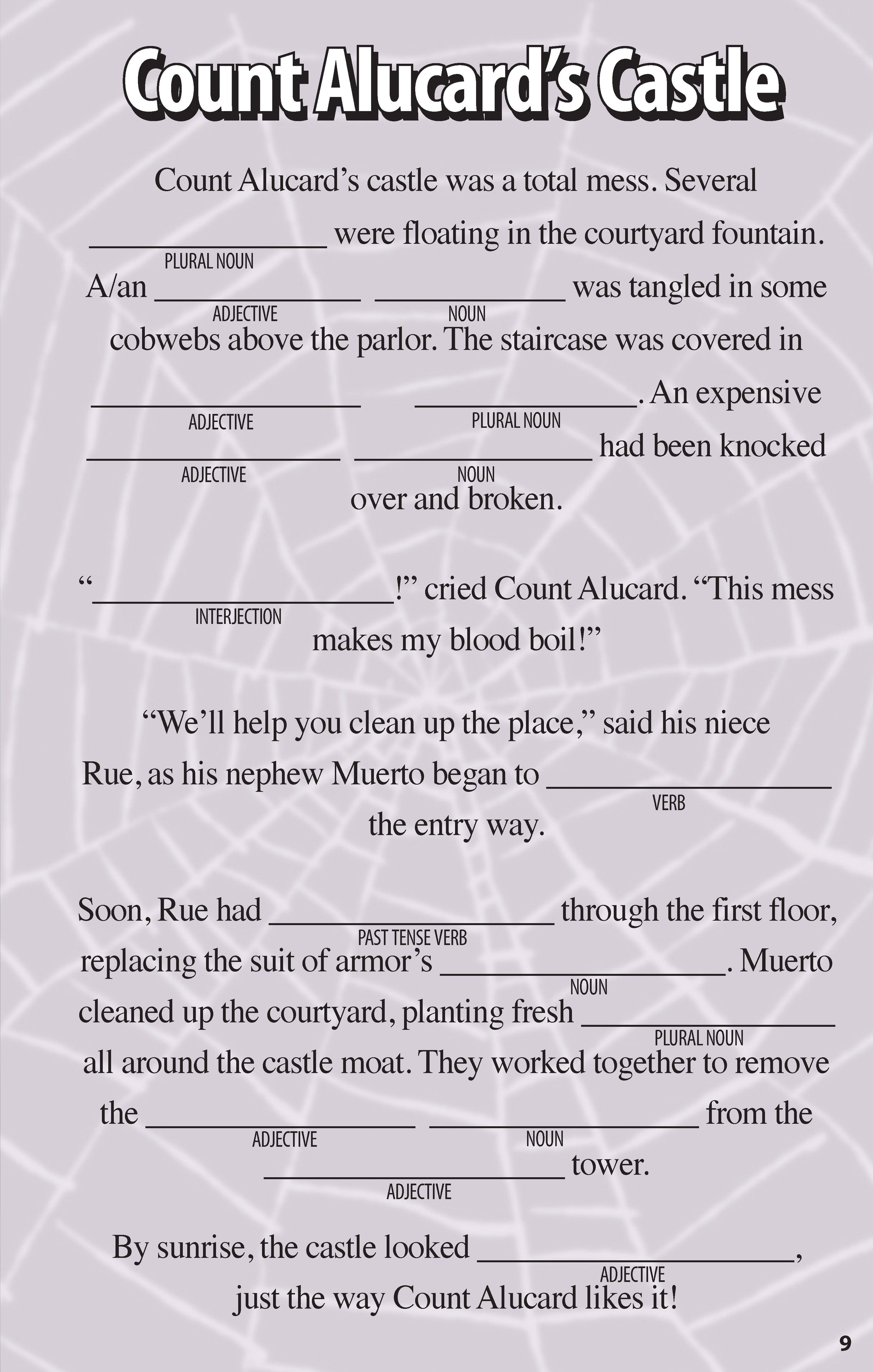 Awesome Funny Fill-Ins for Kids