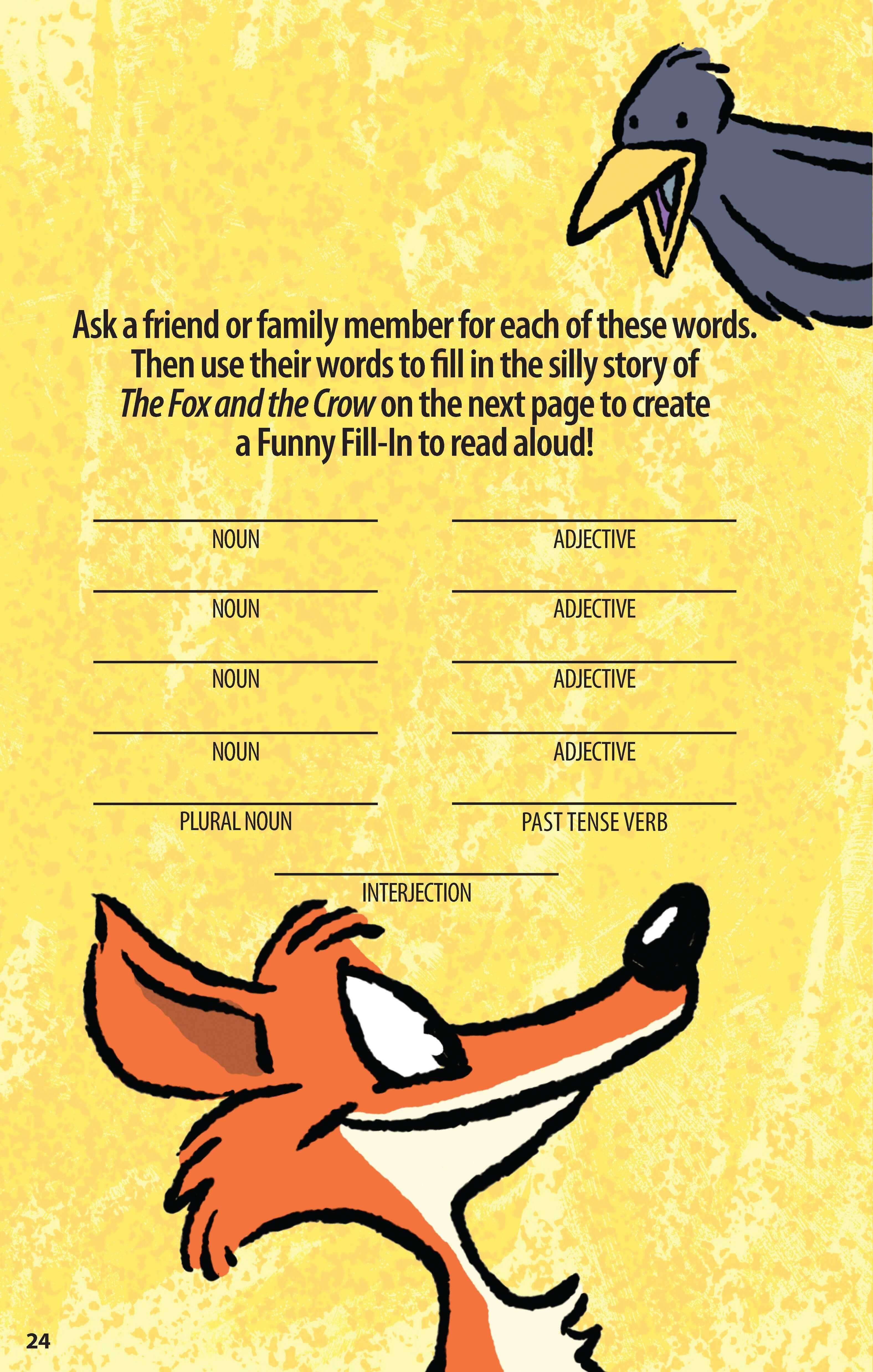 Fairy Tale Funny Fill-Ins for Kids