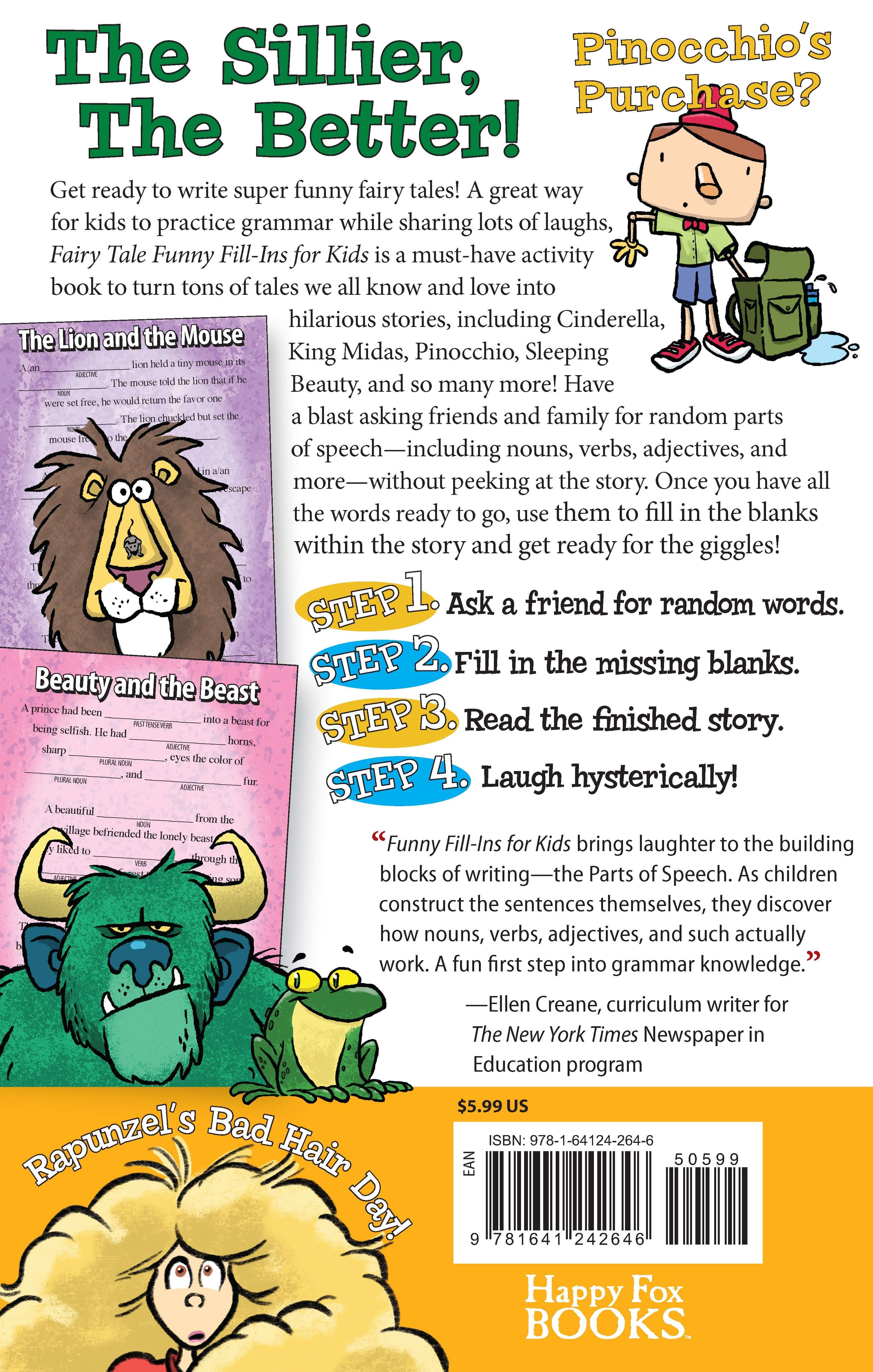 Fairy Tale Funny Fill-Ins for Kids