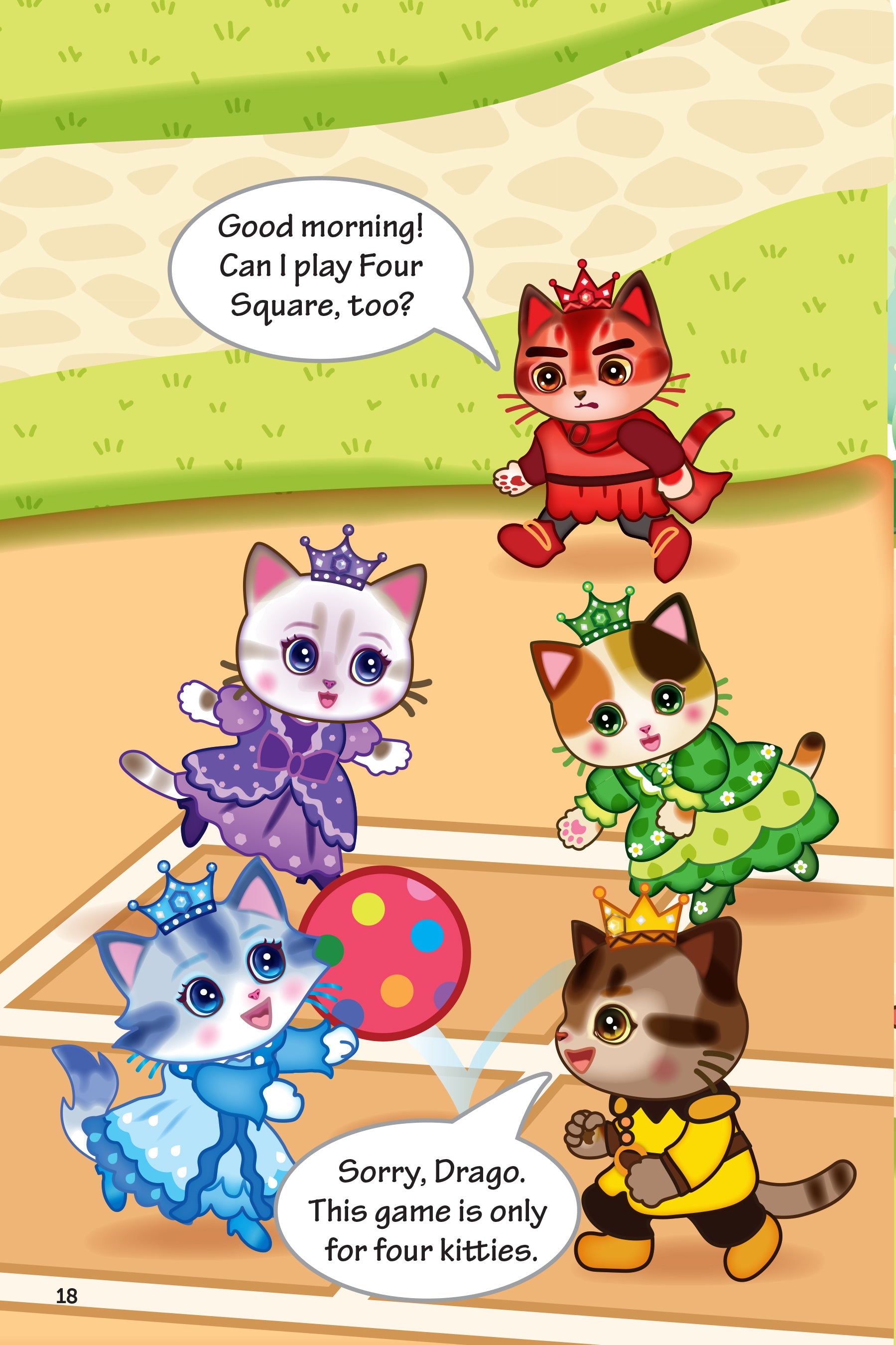 Ninja Kitties Fried Eggs and the Red Gem