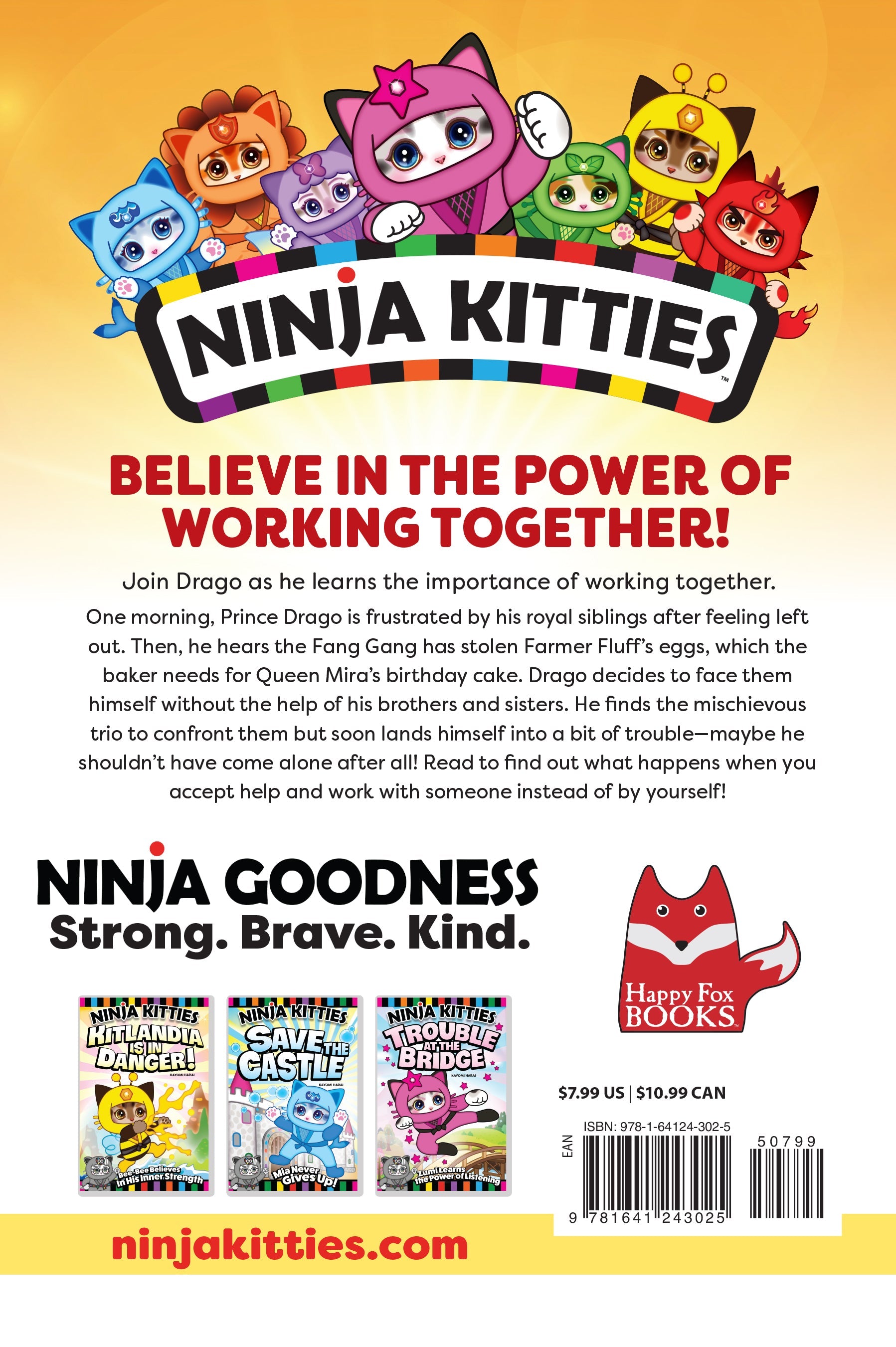 Ninja Kitties Fried Eggs and the Red Gem