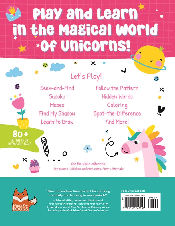 Unicorns Activity Book