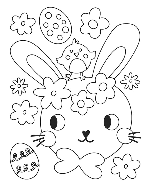 Sweet Easter Coloring Book