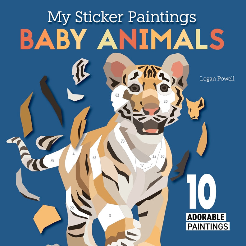 Cover of My Sticker Paintings: Baby Animals – Paperback / softback, ISBN 9781641244077