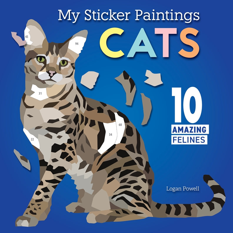 Cover of My Sticker Paintings: Cats – Paperback / softback, ISBN 9781641244091