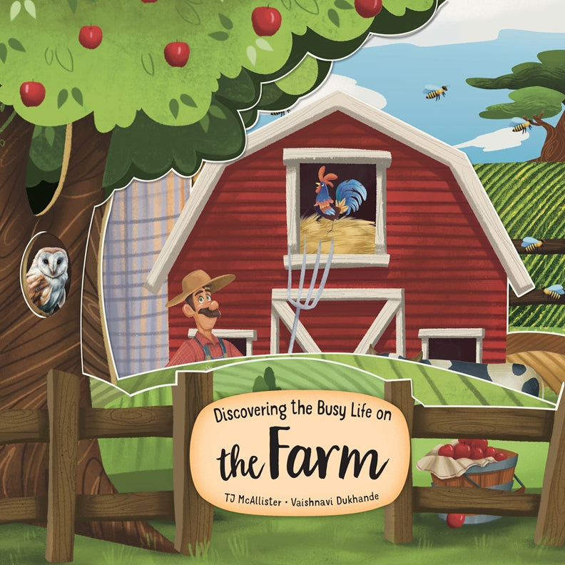 Cover of Discovering the Busy Life on the Farm – Board book, ISBN 9781641244206