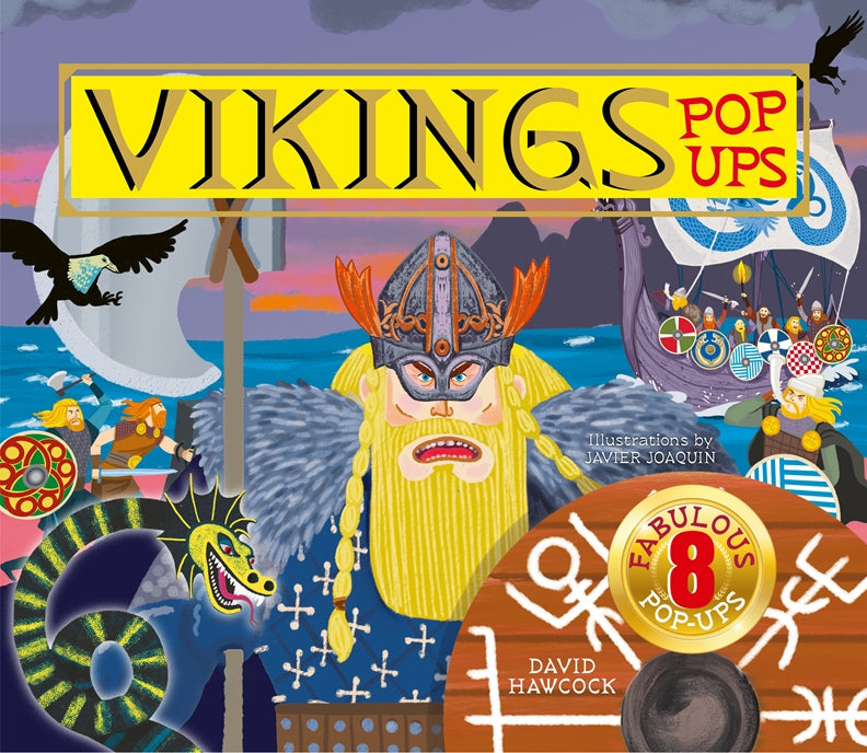 Cover of Vikings Pop-Ups – Hardback, ISBN 9781641244367