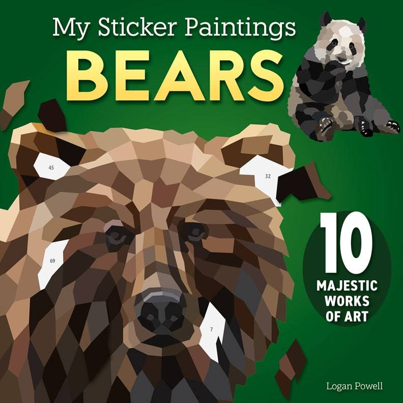 Cover of My Sticker Paintings: Bears – Paperback / softback, ISBN 9781641244510