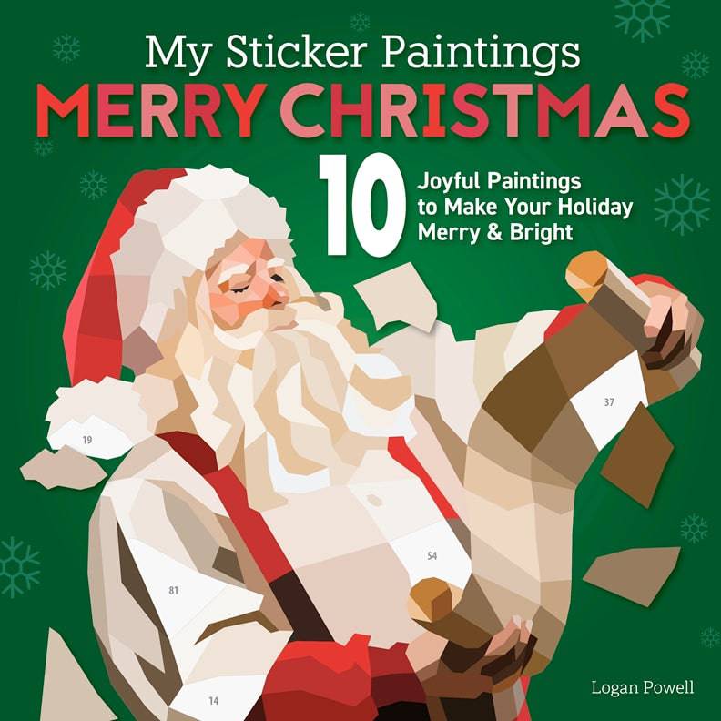 Cover of My Sticker Paintings: Merry Christmas – Paperback / softback, ISBN 9781641244527