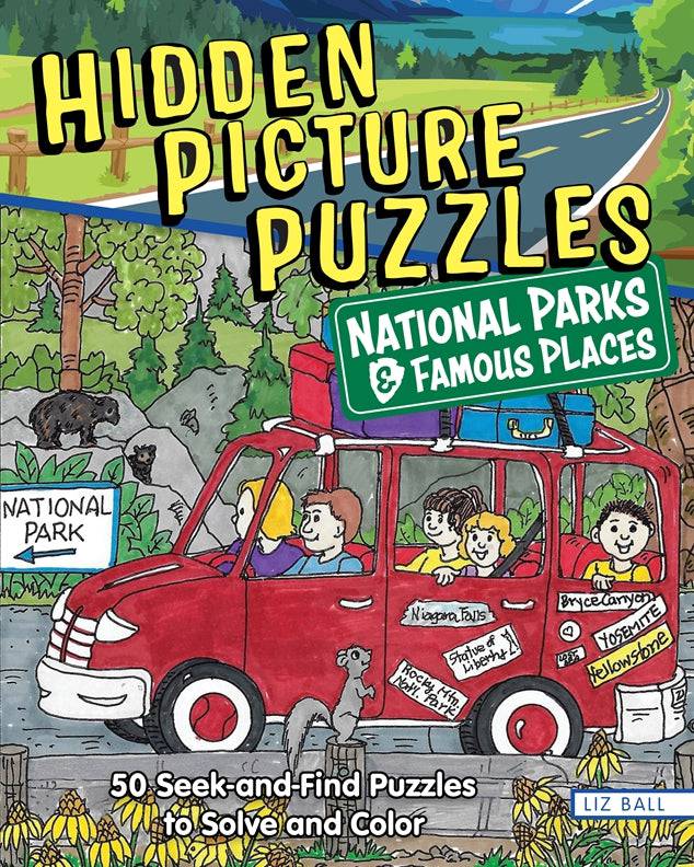 Cover of Hidden Picture Puzzles National Parks & Famous Places – Paperback / softback, ISBN 9781641244541