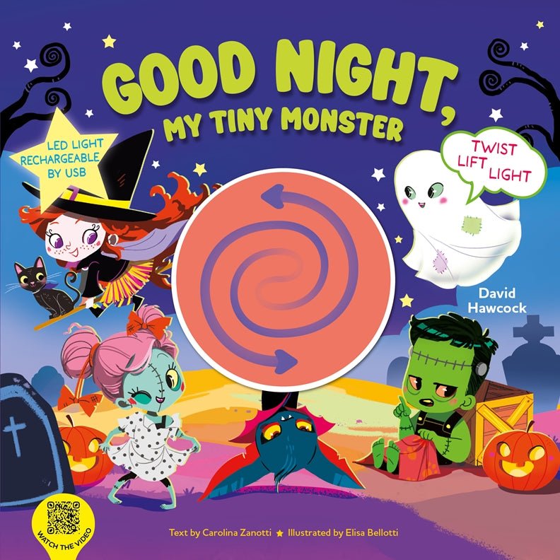 Cover of Good Night, My Tiny Monster – Hardback, ISBN 9781641244787