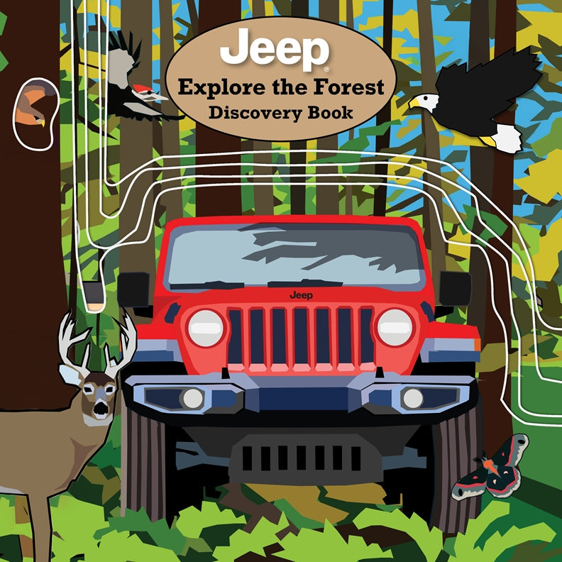 Cover of Jeep® Explore the Forest Discovery Book – Board book, ISBN 9781641244824
