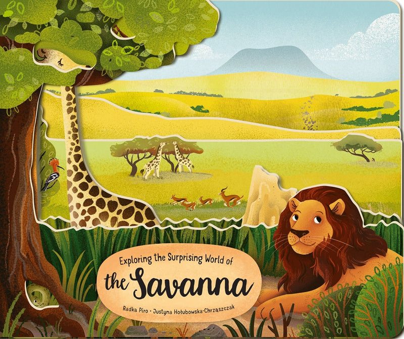 Cover of Exploring the Surprising World of the Savanna – Board book, ISBN 9781641244978