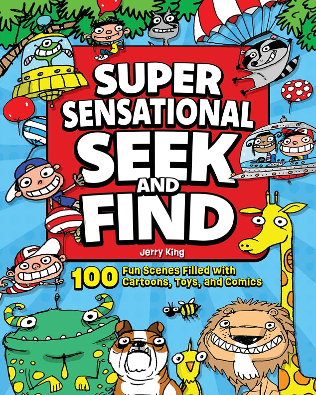 Cover of Super Sensational Seek and Find – Paperback / softback, ISBN 9781641245036