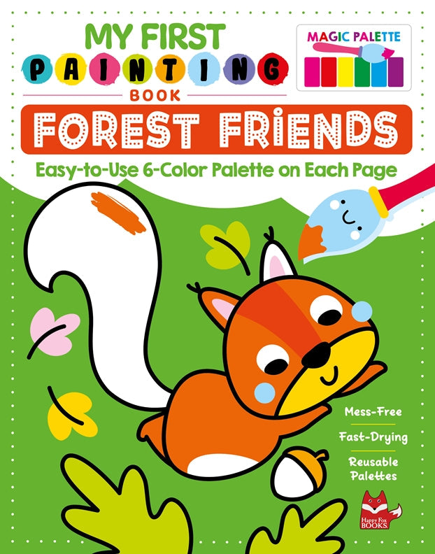Cover of My First Painting Book: Forest Friends – Paperback / softback, ISBN 9781641245135