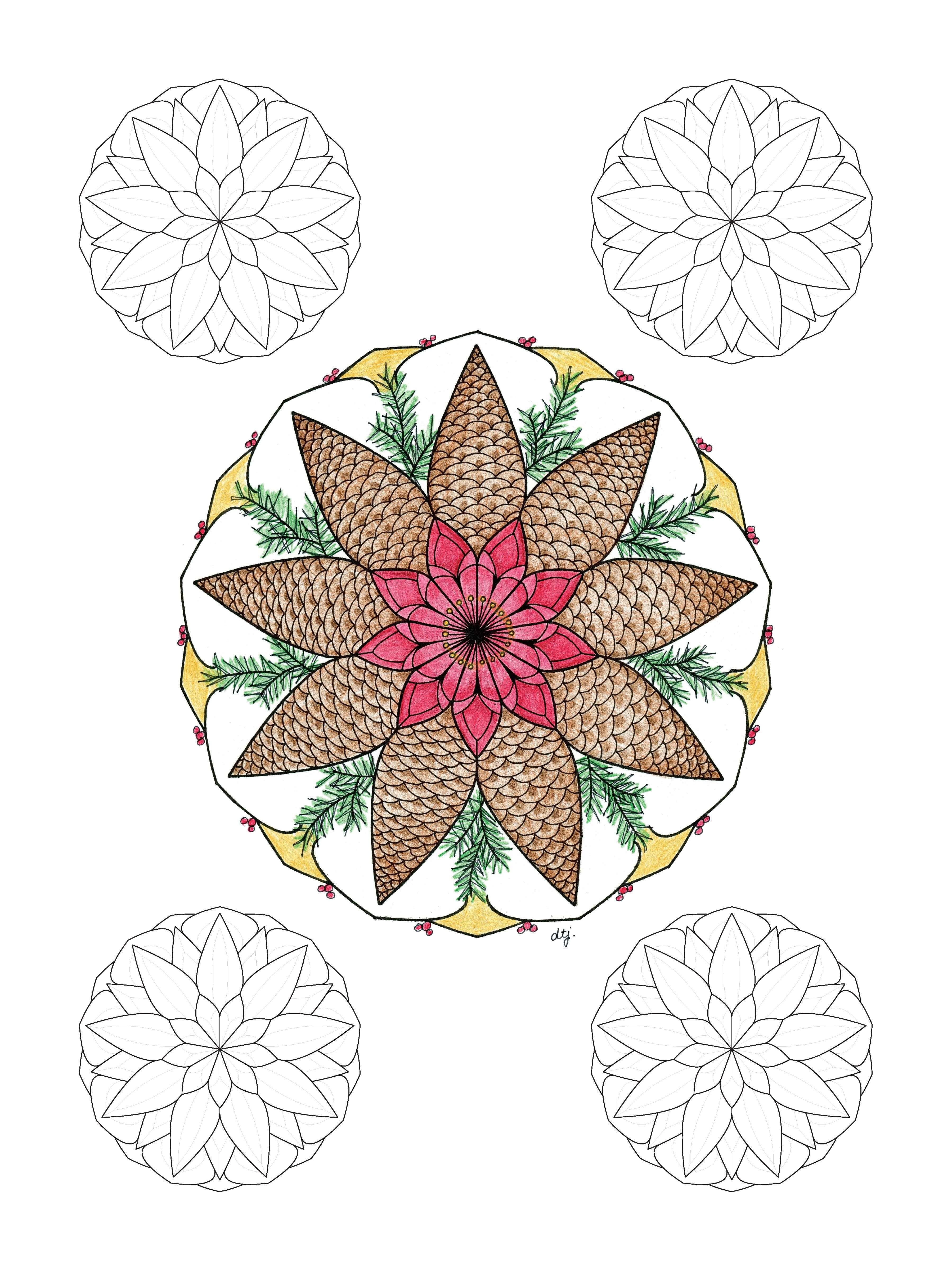 TangleEasy Guided Journal Mandala