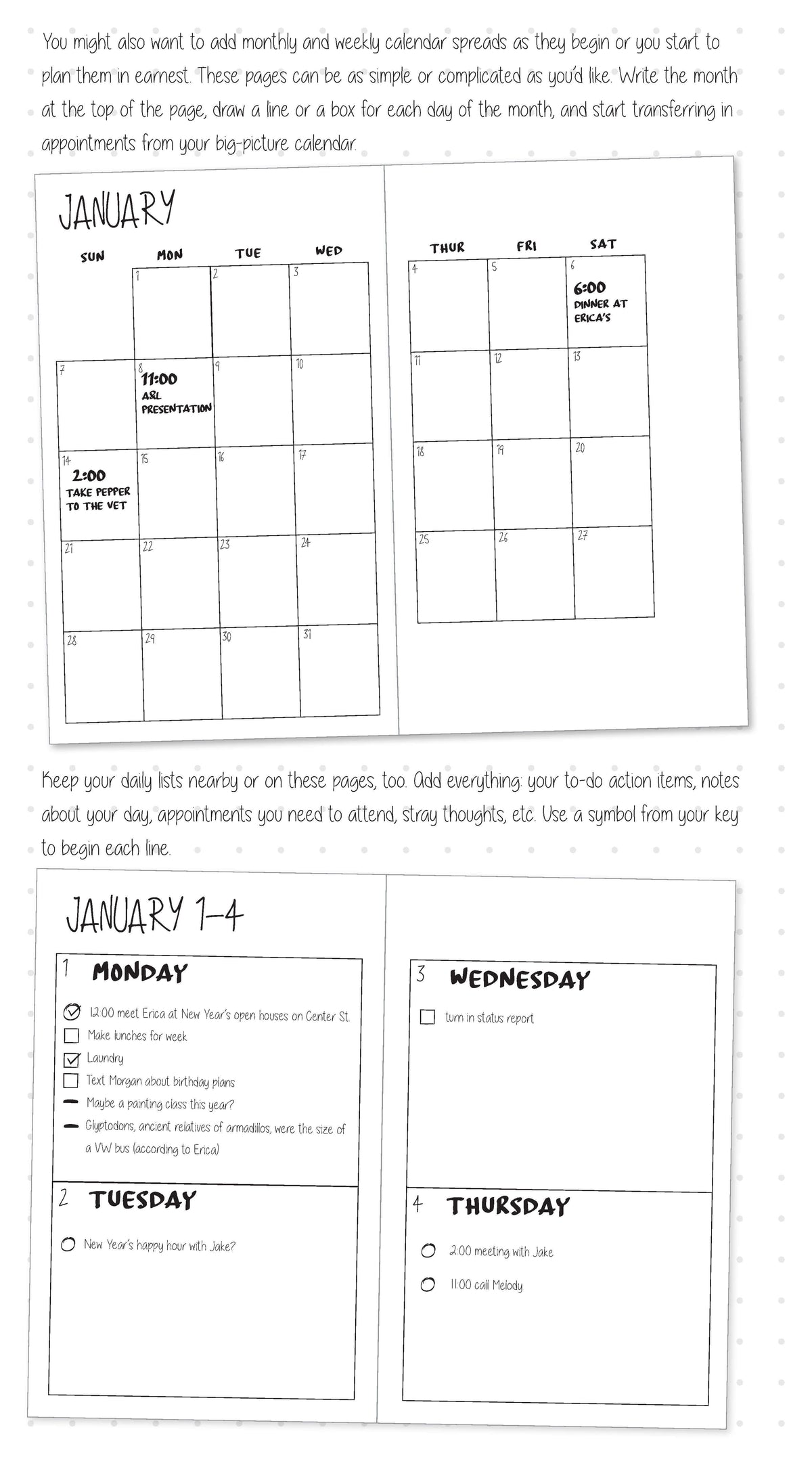 Woodstock Dot Journal Tribal
