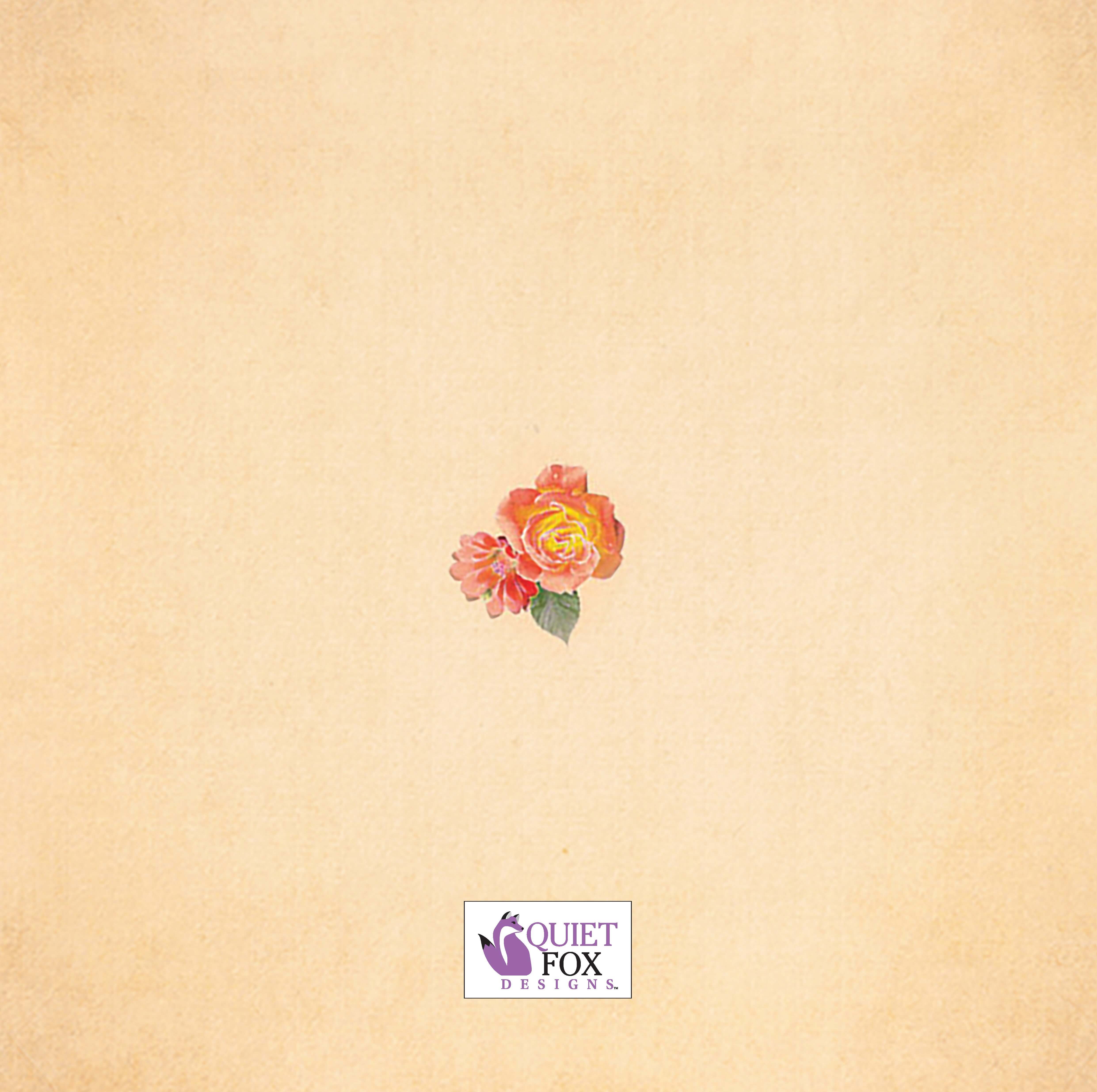 Woodstock Unlined Journal Flower Power