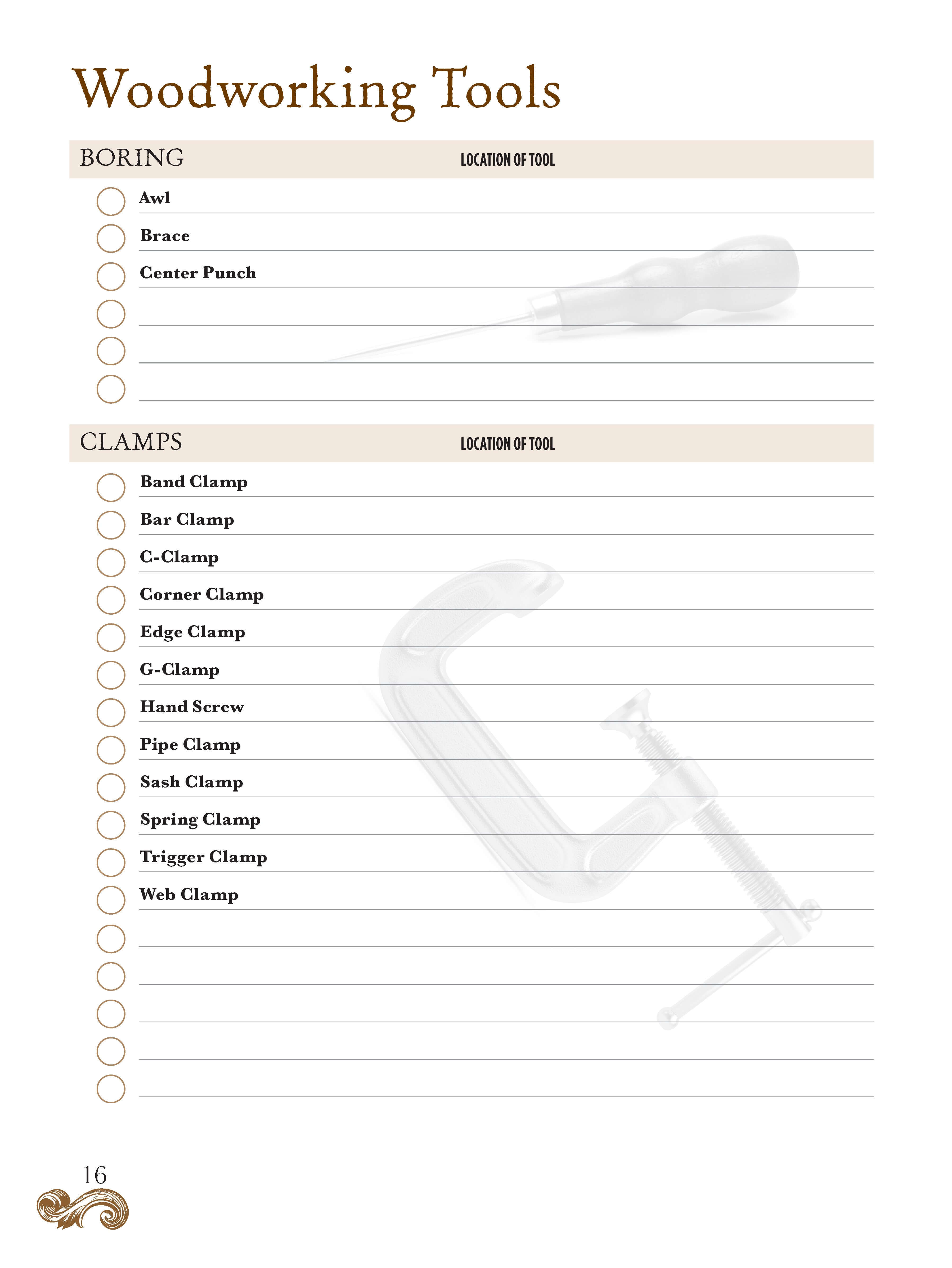 Woodworker's Shop Journal