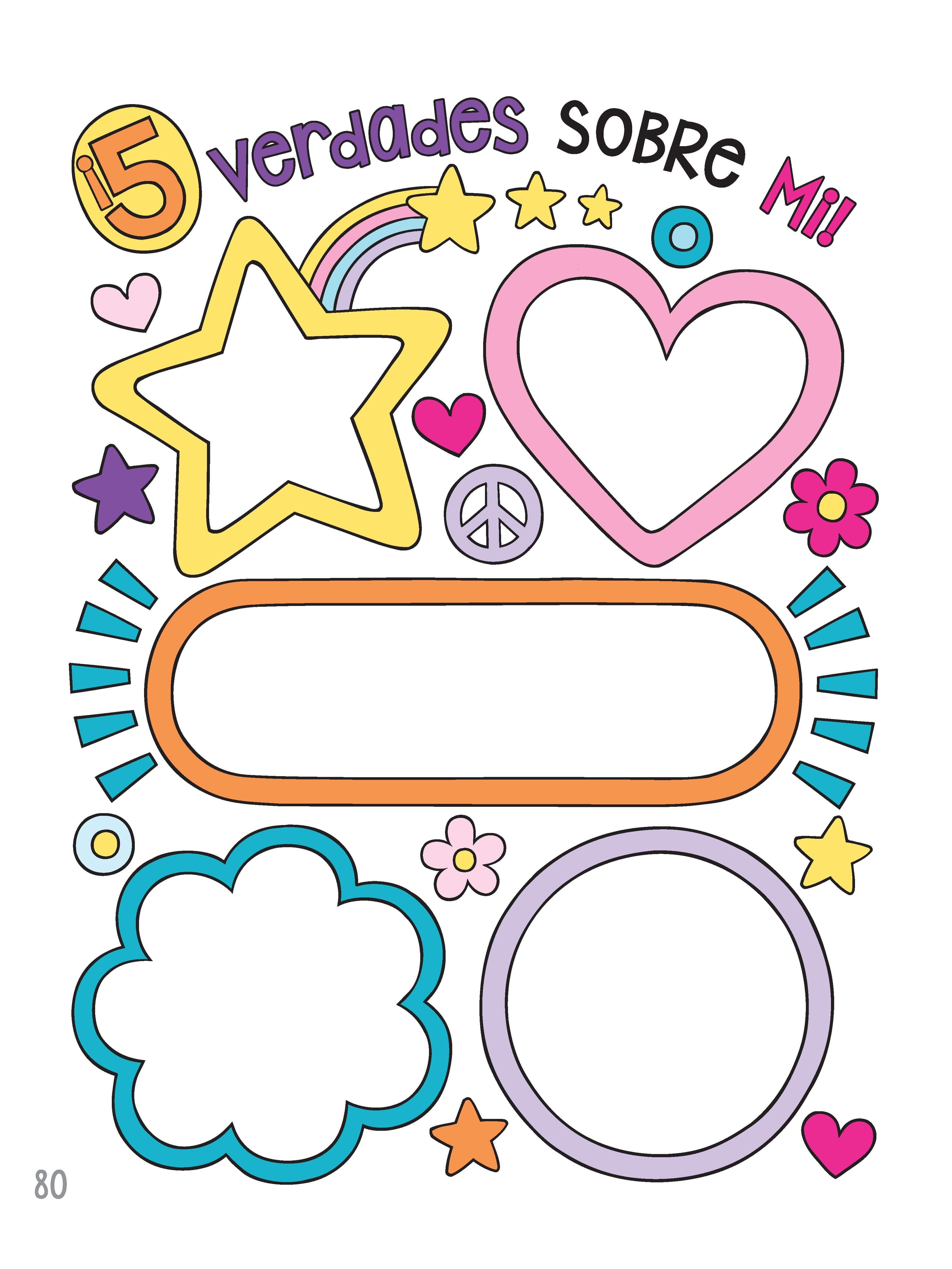 Notebook Doodles My Friendship Journal/Mi Diario de Amistad